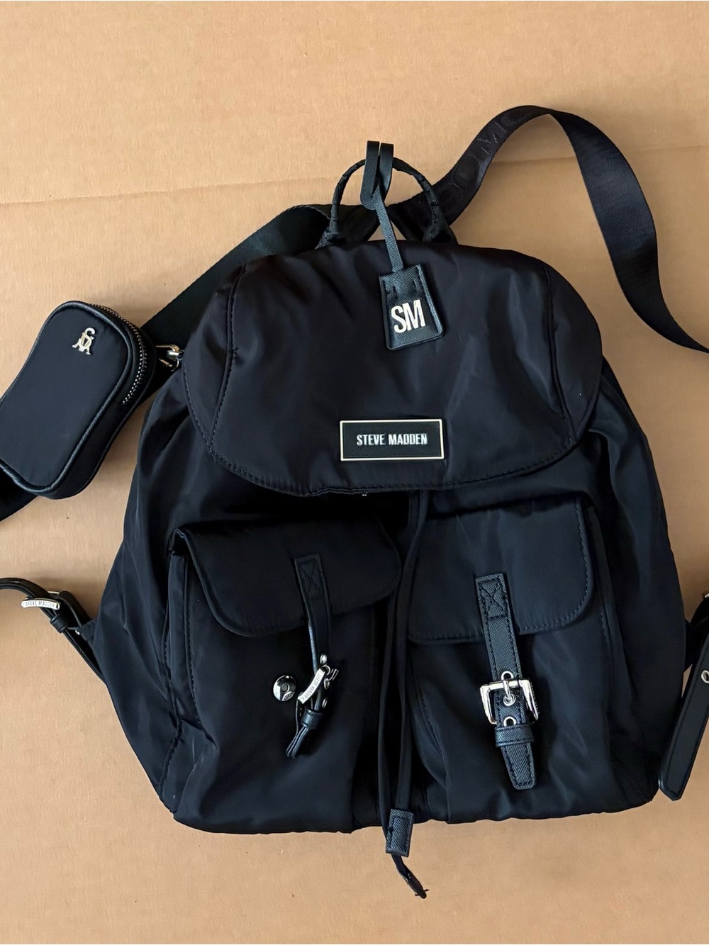 Steve Madden Puffer Backpack | Like New | Lightweight & Spacious